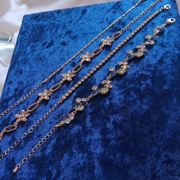 Gold Plated Bracelet Set 4 - Picture 4 of 8